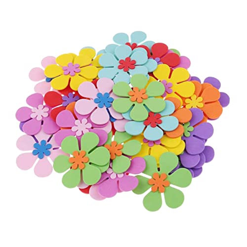 BUTIFULSIC 120 Stück Teiliges DIY Blumendeko aus Langlebigem Schaumstoff Bunte Bastelblumen für Kindergarten Schule und Kreative Dekoration Glatte Oberfläche für Scrapbooking und BUTIFULSIC 120 Stück Teiliges DIY Blumendeko aus Langlebigem Schaumstoff Bunte Bastelblumen für Kindergarten Schule und Kreative Dekoration Glatte Oberfläche für Scrapbooking und von BUTIFULSIC