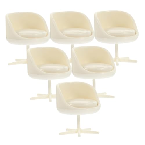 BUTIFULSIC 6 Stück Maßstab Mini Möbel für Puppenhäuser Realistische Kleine Stuhlmodelle zur Dekoration für Projekte BUTIFULSIC 6 Stück Maßstab Mini Möbel für Puppenhäuser Realistische Kleine Stuhlmodelle zur Dekoration für Projekte von BUTIFULSIC
