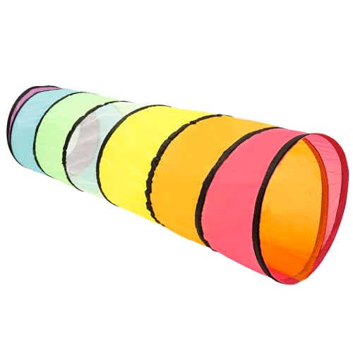 Spieltunnel für Kinder, 1,8 m, runde Öffnung, Pop-Up-Krabbel-Tunnel für Kleinkinder, Babys, Kinder oder Haustiere, mit Aufbewahrungstasche, zusammenklappbar, Geschenk für Jungen und Mädchen, Spieltunnel für Kinder, 1,8 m, runde Öffnung, Pop-Up-Krabbel-Tunnel für Kleinkinder, Babys, Kinder oder Haustiere, mit Aufbewahrungstasche, zusammenklappbar, Geschenk für Jungen und Mädchen, von BUTORY
