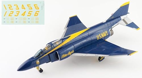 BUY GONE WORLD F-4J Phantom II US Blue Angels + Aufkleber Nr. 1/Nr. 6 von BUY GONE WORLD