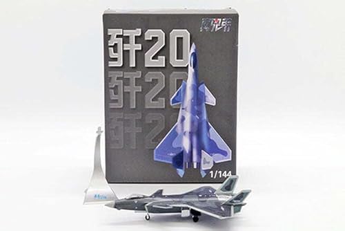 BUY GONE WORLD Flugzeugmodelle J-20 und F-22, Maßstab 1/144 und 1/72, mit Präsentationsständern von BUY GONE WORLD