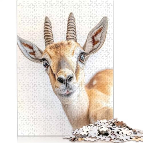 Gazelle Selfie-Puzzle, 1000 Teile, für Erwachsene und Teenager ab 12 Jahren, 1000 Teile (38 x 26 cm) von BVGVFHT