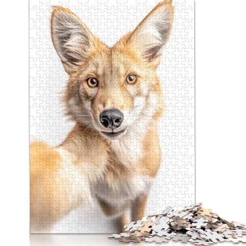 Jackal Selfie-Puzzles für Erwachsene, 1000 Teile, Puzzles für Erwachsene und Teenager ab 12 Jahren, 1000 Teile (38 x 26 cm) von BVGVFHT