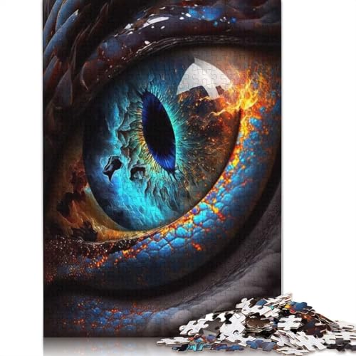 Puzzle für Erwachsene, 1000 Teile, Cosmic Elder Dragons Sight, Papierpuzzle für Erwachsene, Lernspiel, Herausforderungsspielzeug, 1000 Teile (38 x 26 cm) von BVGVFHT