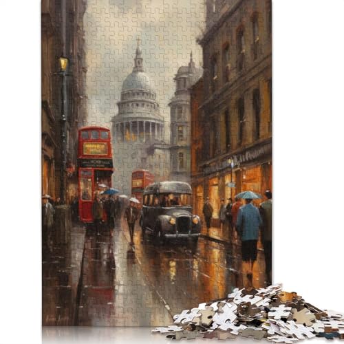 Puzzle für Erwachsene „Die Majestät von London“, Puzzle für Erwachsene, Lernspiel, Herausforderungsspielzeug, 1000 Teile (75 x 50 cm) von BVGVFHT