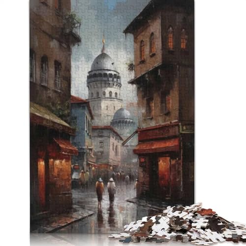 Puzzle für Erwachsene 1000 Istanbul Türkei Charm Puzzle Puzzles für Erwachsene Lernspiel Herausforderung Spielzeug 1000 Teile (75x50cm) von BVGVFHT