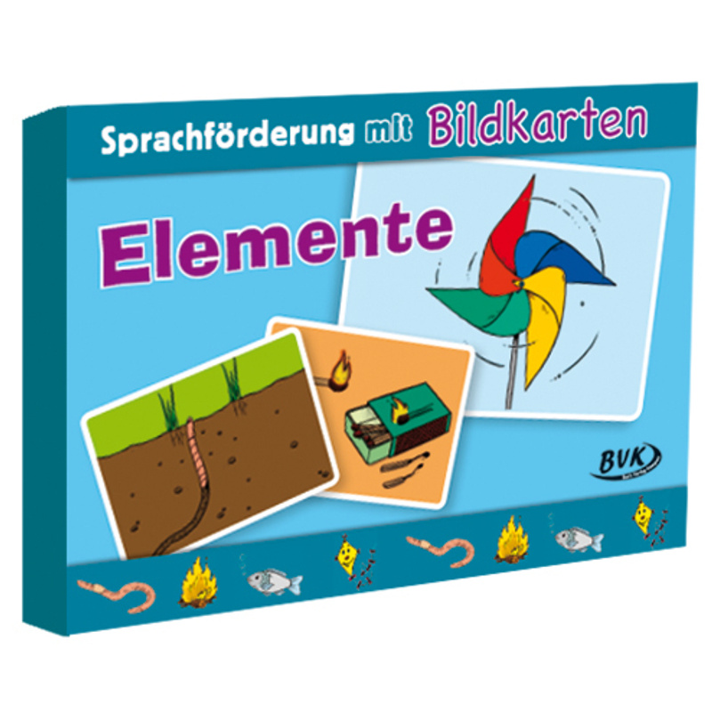Sprachförderung mit Bildkarten "Elemente" von BVK Buch Verlag Kempen