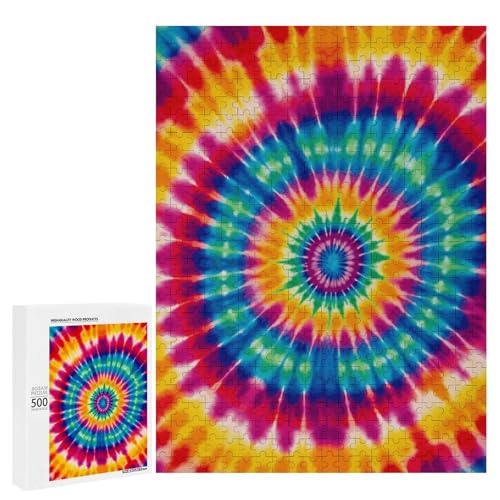Holzpuzzle für Erwachsene, Batikmuster gedrucktes Puzzle für Erwachsene, kommt mit Einer schönen Box Holzpuzzle für Erwachsene, Batikmuster gedrucktes Puzzle für Erwachsene, kommt mit Einer schönen Box von BVKWNTSA