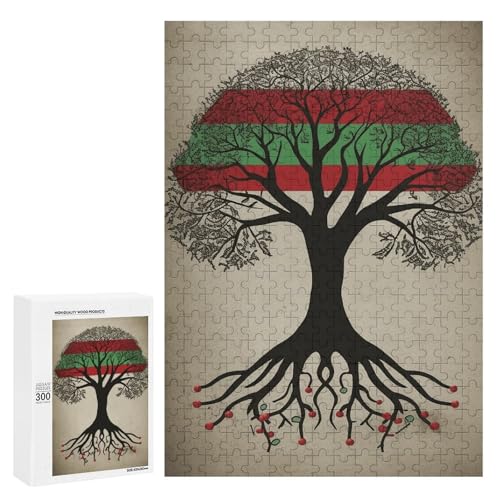 Holzpuzzle für Erwachsene, Baum des Lebens Palästinensische Flagge gedrucktes Puzzle für Erwachsene, kommt mit Einer schönen Box Holzpuzzle für Erwachsene, Baum des Lebens Palästinensische Flagge gedrucktes Puzzle für Erwachsene, kommt mit Einer schönen Box von BVKWNTSA