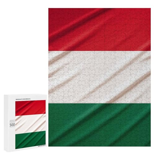 Holzpuzzle für Erwachsene, Italien-Flagge, gedrucktes Puzzle für Erwachsene, kommt mit Einer schönen Box Holzpuzzle für Erwachsene, Italien-Flagge, gedrucktes Puzzle für Erwachsene, kommt mit Einer schönen Box von BVKWNTSA