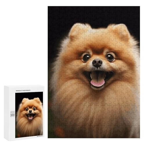 Holzpuzzle für Erwachsene, Pomeranian Printed Puzzle für Erwachsene, Kommt mit Einer schönen Box Holzpuzzle für Erwachsene, Pomeranian Printed Puzzle für Erwachsene, Kommt mit Einer schönen Box von BVKWNTSA