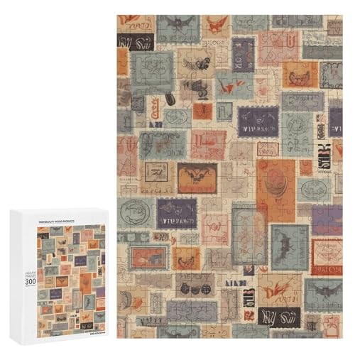 Holzpuzzle für Erwachsene, Postpapier gedrucktes Puzzle für Erwachsene, kommt mit Einer schönen Box Holzpuzzle für Erwachsene, Postpapier gedrucktes Puzzle für Erwachsene, kommt mit Einer schönen Box von BVKWNTSA