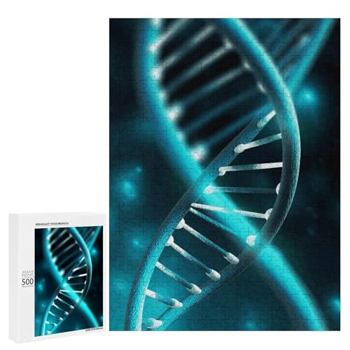 Holzpuzzle für Erwachsene, Science Gene Strang Gedrucktes Puzzle für Erwachsene, Kommt mit Einer schönen Box Holzpuzzle für Erwachsene, Science Gene Strang Gedrucktes Puzzle für Erwachsene, Kommt mit Einer schönen Box von BVKWNTSA