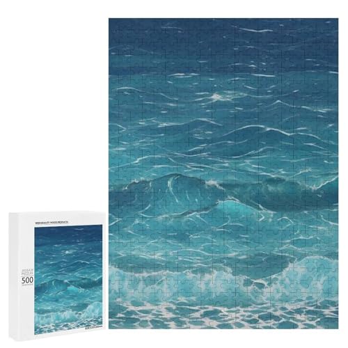 Holzpuzzle für Erwachsene, The Deep Ocean Printed Puzzle für Erwachsene, Kommt mit Einer schönen Box Holzpuzzle für Erwachsene, The Deep Ocean Printed Puzzle für Erwachsene, Kommt mit Einer schönen Box von BVKWNTSA
