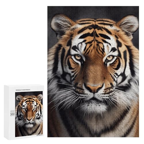 Holzpuzzle für Erwachsene, Tiger gedrucktes Puzzle für Erwachsene, kommt mit Einer schönen Box Holzpuzzle für Erwachsene, Tiger gedrucktes Puzzle für Erwachsene, kommt mit Einer schönen Box von BVKWNTSA