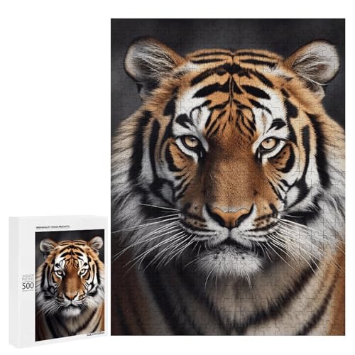 Holzpuzzle für Erwachsene, Tiger gedrucktes Puzzle für Erwachsene, kommt mit Einer schönen Box Holzpuzzle für Erwachsene, Tiger gedrucktes Puzzle für Erwachsene, kommt mit Einer schönen Box von BVKWNTSA