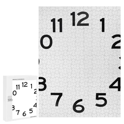 Holzpuzzle für Erwachsene, Time Printed Puzzle für Erwachsene, kommt mit Einer schönen Box Holzpuzzle für Erwachsene, Time Printed Puzzle für Erwachsene, kommt mit Einer schönen Box von BVKWNTSA