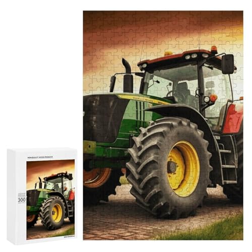 Holzpuzzle für Erwachsene, Traktor-Thema, gedrucktes Puzzle für Erwachsene, kommt mit Einer schönen Box Holzpuzzle für Erwachsene, Traktor-Thema, gedrucktes Puzzle für Erwachsene, kommt mit Einer schönen Box von BVKWNTSA