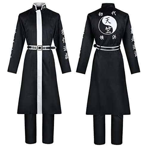 BVMPRS Anime Haitani Cosplay Kostüm Schwarzer Anzug Uniform Full Set Halloween Party,Black-XS BVMPRS Anime Haitani Cosplay Kostüm Schwarzer Anzug Uniform Full Set Halloween Party,Black-XS von BVMPRS
