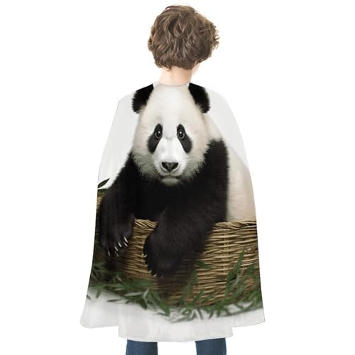 BVNMT Niedlicher Panda-Umhang, Unisex, Erwachsenenkostüm, Einheitsgröße (1 Stück) – ideal für Cosplay, Partys und mehr von BVNMT