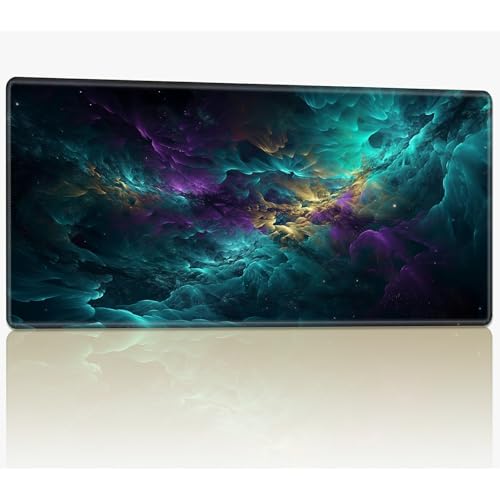 Für MTG Spielmatte mit genähten Kanten, 61 x 35,6 cm, genähte TCG-Karten-Spielmatte, Commander, Brettspiel-Matten, glatte Gummi-Oberfläche, Kampfspiel, Schreibtischmatte, Galaxiewolken Für MTG Spielmatte mit genähten Kanten, 61 x 35,6 cm, genähte TCG-Karten-Spielmatte, Commander, Brettspiel-Matten, glatte Gummi-Oberfläche, Kampfspiel, Schreibtischmatte, Galaxiewolken von BWEGRHE