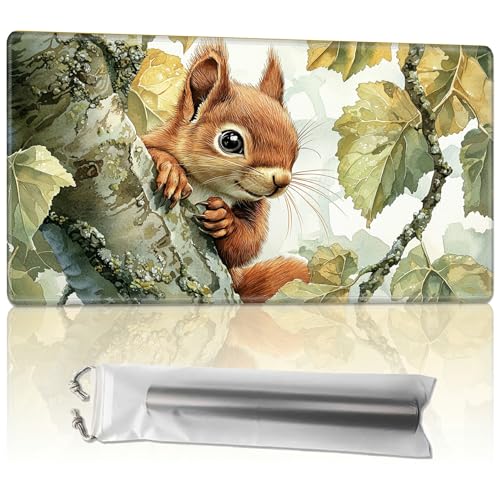 TCG Playmats mit Aufbewahrungstasche, TCG Playmat MTG Spielmatte mit genähten Kanten, 61 x 35,6 cm, Commander Board Battle Game Card Playmat, glatte Oberfläche, Schreibtischunterlage für Kartenspiele TCG Playmats mit Aufbewahrungstasche, TCG Playmat MTG Spielmatte mit genähten Kanten, 61 x 35,6 cm, Commander Board Battle Game Card Playmat, glatte Oberfläche, Schreibtischunterlage für Kartenspiele von BWEGRHE