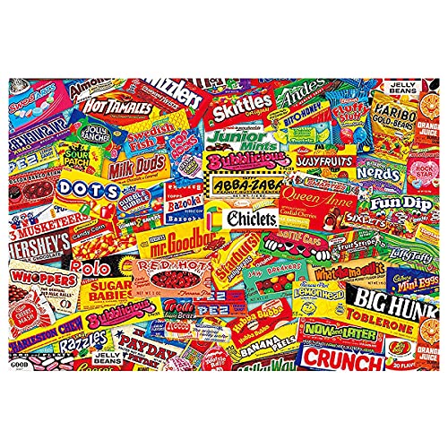 BWEISSTH 1000 Stück Puzzle für Erwachsene 1000 Stück Puzzle für Erwachsene-Crazy Candy-1000 Stück Puzzle Große Puzzles Kinder Lernspiel Spielzeug Geschenk für die Wanddekoration BWEISSTH 1000 Stück Puzzle für Erwachsene 1000 Stück Puzzle für Erwachsene-Crazy Candy-1000 Stück Puzzle Große Puzzles Kinder Lernspiel Spielzeug Geschenk für die Wanddekoration von BWEISSTH