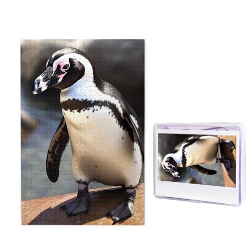 Afrikanischer Pinguin Puzzle für Erwachsene 1000 Teile, Holzpuzzle aus Fotos, herausfordernde Puzzles Perfekt für Spieleabende, Heimdekoration Puzzles Geschenk für Urlaub Geburtstag Afrikanischer Pinguin Puzzle für Erwachsene 1000 Teile, Holzpuzzle aus Fotos, herausfordernde Puzzles Perfekt für Spieleabende, Heimdekoration Puzzles Geschenk für Urlaub Geburtstag von BWLHJKE