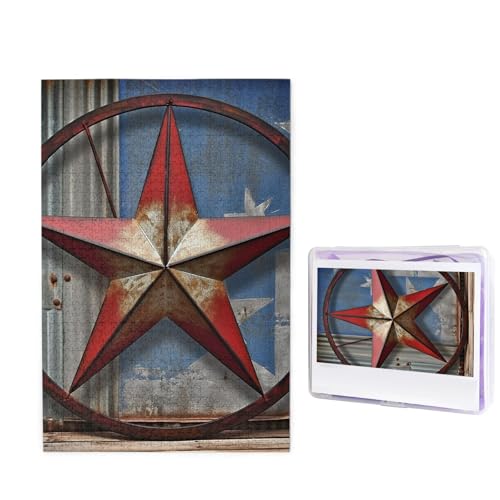 American Wastern Texas Star Puzzle für Erwachsene 1000 Teile, Holzpuzzle aus Fotos, herausfordernde Puzzles Perfekt für Spieleabende, Heimdekoration Puzzles Geschenk für Urlaub Geburtstag American Wastern Texas Star Puzzle für Erwachsene 1000 Teile, Holzpuzzle aus Fotos, herausfordernde Puzzles Perfekt für Spieleabende, Heimdekoration Puzzles Geschenk für Urlaub Geburtstag von BWLHJKE
