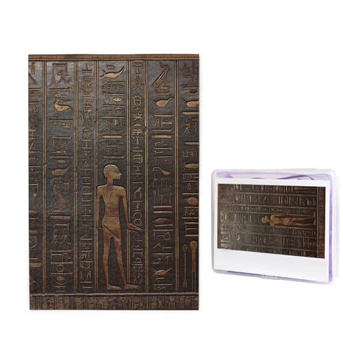 Antike Ägyptische Hieroglyphe Puzzle für Erwachsene 1000 Teile, Holzpuzzle aus Fotos, herausfordernde Puzzles Perfekt für Spieleabende, Heimdekoration Puzzles Geschenk für Urlaub Geburtstag Antike Ägyptische Hieroglyphe Puzzle für Erwachsene 1000 Teile, Holzpuzzle aus Fotos, herausfordernde Puzzles Perfekt für Spieleabende, Heimdekoration Puzzles Geschenk für Urlaub Geburtstag von BWLHJKE
