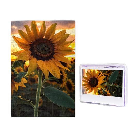 Bauernhof Sonnenblume Puzzle für Erwachsene 1000 Teile, Holzpuzzle aus Fotos, Herausfordernde Puzzles Perfekt für Spieleabende, Heimdekoration Puzzles Geschenk für Urlaub Geburtstag Bauernhof Sonnenblume Puzzle für Erwachsene 1000 Teile, Holzpuzzle aus Fotos, Herausfordernde Puzzles Perfekt für Spieleabende, Heimdekoration Puzzles Geschenk für Urlaub Geburtstag von BWLHJKE