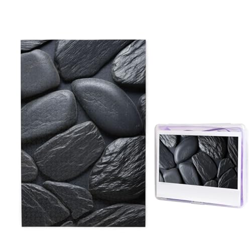 Black Stone Puzzle für Erwachsene 1000 Teile, Holzpuzzle aus Fotos, Herausfordernde Puzzles Perfekt für Spieleabende, Heimdekoration Puzzles Geschenk für Urlaub Geburtstag Black Stone Puzzle für Erwachsene 1000 Teile, Holzpuzzle aus Fotos, Herausfordernde Puzzles Perfekt für Spieleabende, Heimdekoration Puzzles Geschenk für Urlaub Geburtstag von BWLHJKE