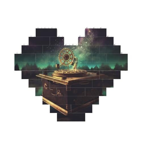 Dream Music Box Building Brick Block Puzzle Heart Shaped, Personalized Picture Puzzles Photo Jigsaw Puzzles for Adults 3D Micro Building Blocks for Home Decor Bricks Set Dream Music Box Building Brick Block Puzzle Heart Shaped, Personalized Picture Puzzles Photo Jigsaw Puzzles for Adults 3D Micro Building Blocks for Home Decor Bricks Set von BWLHJKE
