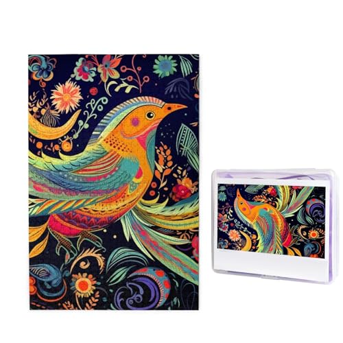 Ethnischer Stil Vögel Puzzle für Erwachsene 1000 Teile, Holzpuzzle aus Fotos, herausfordernde Puzzles Perfekt für Spieleabende, Heimdekoration Puzzles Geschenk für Urlaub Geburtstag Ethnischer Stil Vögel Puzzle für Erwachsene 1000 Teile, Holzpuzzle aus Fotos, herausfordernde Puzzles Perfekt für Spieleabende, Heimdekoration Puzzles Geschenk für Urlaub Geburtstag von BWLHJKE
