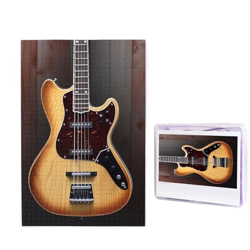 Gitarre Musikinstrument Puzzle für Erwachsene 1000 Teile, Holzpuzzle aus Fotos, herausfordernde Puzzles Perfekt für Spieleabende, Heimdekoration Puzzles Geschenk für Urlaub Geburtstag Gitarre Musikinstrument Puzzle für Erwachsene 1000 Teile, Holzpuzzle aus Fotos, herausfordernde Puzzles Perfekt für Spieleabende, Heimdekoration Puzzles Geschenk für Urlaub Geburtstag von BWLHJKE