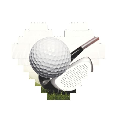 Golfschläger-Baustein-Puzzle, herzförmig, personalisiertes Bild, Puzzle, Foto-Puzzles für Erwachsene, 3D-Mikro-Bausteine für Heimdekoration, Steine-Set Golfschläger-Baustein-Puzzle, herzförmig, personalisiertes Bild, Puzzle, Foto-Puzzles für Erwachsene, 3D-Mikro-Bausteine für Heimdekoration, Steine-Set von BWLHJKE