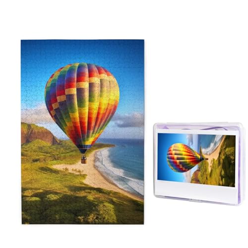 Hawaii Heißluftballon Puzzle für Erwachsene 1000 Teile, Holzpuzzle aus Fotos, Herausfordernde Puzzles Perfekt für Spieleabende, Heimdekoration Puzzles Geschenk für Urlaub Geburtstag Hawaii Heißluftballon Puzzle für Erwachsene 1000 Teile, Holzpuzzle aus Fotos, Herausfordernde Puzzles Perfekt für Spieleabende, Heimdekoration Puzzles Geschenk für Urlaub Geburtstag von BWLHJKE