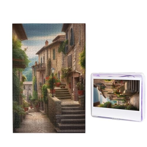 Italien toskanisches Puzzle für Erwachsene 1000 Teile, Holzpuzzle aus Fotos, herausfordernde Puzzles perfekt für Spieleabende, Heimdekoration Puzzles Geschenk für Urlaub Geburtstag Italien toskanisches Puzzle für Erwachsene 1000 Teile, Holzpuzzle aus Fotos, herausfordernde Puzzles perfekt für Spieleabende, Heimdekoration Puzzles Geschenk für Urlaub Geburtstag von BWLHJKE