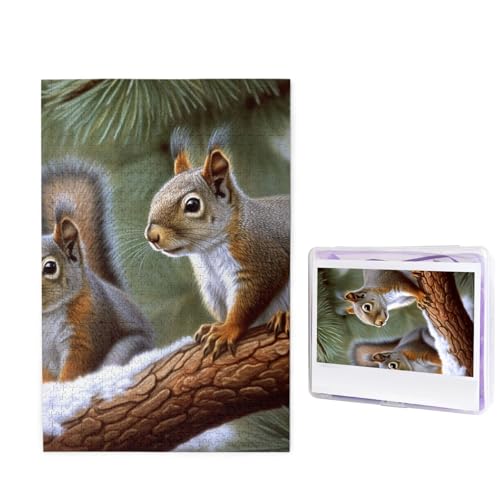 Kleines Eichhörnchen Puzzle für Erwachsene 1000 Teile, Holzpuzzle aus Fotos, herausfordernde Puzzles Perfekt für Spieleabende, Heimdekoration Puzzles Geschenk für Urlaub Geburtstag Kleines Eichhörnchen Puzzle für Erwachsene 1000 Teile, Holzpuzzle aus Fotos, herausfordernde Puzzles Perfekt für Spieleabende, Heimdekoration Puzzles Geschenk für Urlaub Geburtstag von BWLHJKE