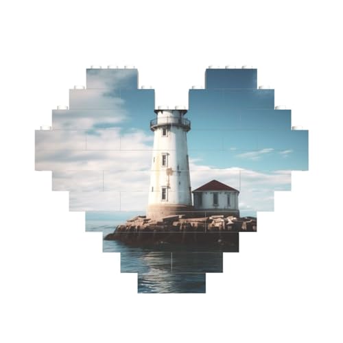 Light House Building Brick Block Puzzle Heart Shaped, Personalized Picture Puzzles Photo Jigsaw Puzzles for Adults 3D Micro Building Blocks for Home Decor Bricks Set Light House Building Brick Block Puzzle Heart Shaped, Personalized Picture Puzzles Photo Jigsaw Puzzles for Adults 3D Micro Building Blocks for Home Decor Bricks Set von BWLHJKE