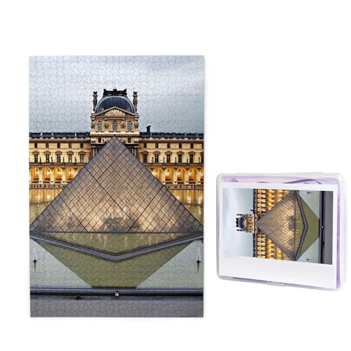 Louvre Museum in Paris Puzzle für Erwachsene 1000 Teile, Holzpuzzle aus Fotos, herausfordernde Puzzles Perfekt für Spieleabende, Heimdekoration Puzzles Geschenk für Urlaub Geburtstag Louvre Museum in Paris Puzzle für Erwachsene 1000 Teile, Holzpuzzle aus Fotos, herausfordernde Puzzles Perfekt für Spieleabende, Heimdekoration Puzzles Geschenk für Urlaub Geburtstag von BWLHJKE