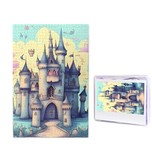 Märchenschloss Puzzle für Erwachsene 1000 Teile, Holzpuzzle aus Fotos, Herausfordernde Puzzles Perfekt für Spieleabende, Heimdekoration Puzzles Geschenk für Urlaub Geburtstag Märchenschloss Puzzle für Erwachsene 1000 Teile, Holzpuzzle aus Fotos, Herausfordernde Puzzles Perfekt für Spieleabende, Heimdekoration Puzzles Geschenk für Urlaub Geburtstag von BWLHJKE