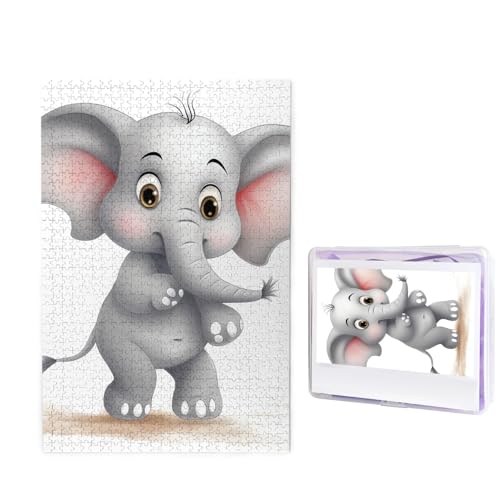 Niedliches Elefantenpuzzle für Erwachsene 1000 Teile, Holzpuzzle aus Fotos, herausfordernde Puzzles perfekt für Spieleabende, Heimdekoration Puzzles Geschenk für Urlaub Geburtstag Niedliches Elefantenpuzzle für Erwachsene 1000 Teile, Holzpuzzle aus Fotos, herausfordernde Puzzles perfekt für Spieleabende, Heimdekoration Puzzles Geschenk für Urlaub Geburtstag von BWLHJKE