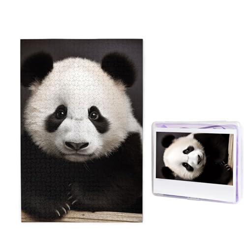 Niedliches schwarz-weißes Panda-Puzzle für Erwachsene 1000 Teile, Holzpuzzle von Fotos, herausfordernde Puzzles perfekt für Spieleabende, Heimdekoration Puzzles Geschenk für Urlaub Geburtstag Niedliches schwarz-weißes Panda-Puzzle für Erwachsene 1000 Teile, Holzpuzzle von Fotos, herausfordernde Puzzles perfekt für Spieleabende, Heimdekoration Puzzles Geschenk für Urlaub Geburtstag von BWLHJKE
