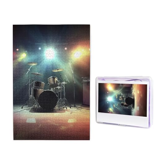 Rock Band Bühnenpuzzle für Erwachsene 1000 Teile, Holzpuzzle aus Fotos, Herausfordernde Puzzles Perfekt für Spieleabende, Heimdekoration Puzzles Geschenk für Urlaub Geburtstag Rock Band Bühnenpuzzle für Erwachsene 1000 Teile, Holzpuzzle aus Fotos, Herausfordernde Puzzles Perfekt für Spieleabende, Heimdekoration Puzzles Geschenk für Urlaub Geburtstag von BWLHJKE