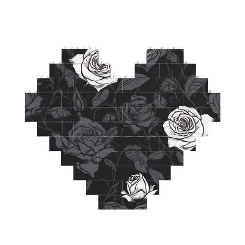 Rose Gothic Building Brick Block Puzzle Heart Shaped, Personalized Picture Puzzles Photo Jigsaw Puzzles for Adults 3D Micro Building Blocks for Home Decor Bricks Set Rose Gothic Building Brick Block Puzzle Heart Shaped, Personalized Picture Puzzles Photo Jigsaw Puzzles for Adults 3D Micro Building Blocks for Home Decor Bricks Set von BWLHJKE