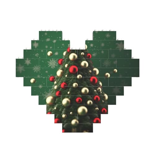 Runde Kugel Weihnachtsbaum Baustein Block Puzzle Herzförmig Personalisierte Bild Puzzles Foto Puzzle für Erwachsene 3D Micro Bausteine für Home Decor Bricks Set Runde Kugel Weihnachtsbaum Baustein Block Puzzle Herzförmig Personalisierte Bild Puzzles Foto Puzzle für Erwachsene 3D Micro Bausteine für Home Decor Bricks Set von BWLHJKE