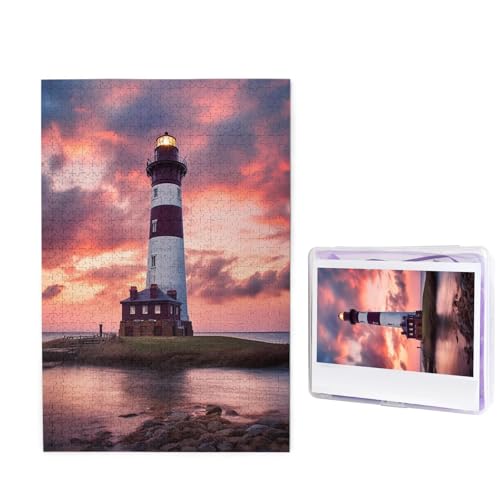 Schönheit Leuchtturm Puzzle für Erwachsene 1000 Teile, Holzpuzzle aus Fotos, Herausfordernde Puzzles Perfekt für Spieleabende, Heimdekoration Puzzles Geschenk für Urlaub Geburtstag Schönheit Leuchtturm Puzzle für Erwachsene 1000 Teile, Holzpuzzle aus Fotos, Herausfordernde Puzzles Perfekt für Spieleabende, Heimdekoration Puzzles Geschenk für Urlaub Geburtstag von BWLHJKE