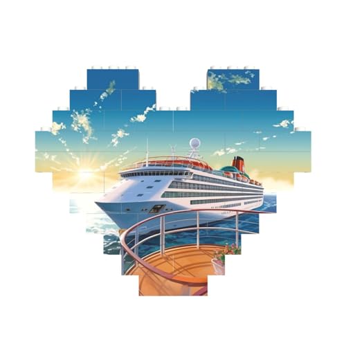 Summer Sea Cruise Building Brick Block Puzzle Heart Shaped, Personalized Picture Puzzles Photo Jigsaw Puzzles for Adults 3D Micro Building Blocks for Home Decor Bricks Set Summer Sea Cruise Building Brick Block Puzzle Heart Shaped, Personalized Picture Puzzles Photo Jigsaw Puzzles for Adults 3D Micro Building Blocks for Home Decor Bricks Set von BWLHJKE