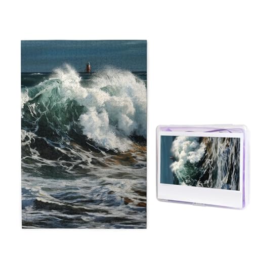 The Sea Waves Puzzle für Erwachsene 1000 Teile, Holzpuzzle aus Fotos, herausfordernde Puzzles Perfekt für Spieleabende, Heimdekoration Puzzles Geschenk für Urlaub Geburtstag The Sea Waves Puzzle für Erwachsene 1000 Teile, Holzpuzzle aus Fotos, herausfordernde Puzzles Perfekt für Spieleabende, Heimdekoration Puzzles Geschenk für Urlaub Geburtstag von BWLHJKE